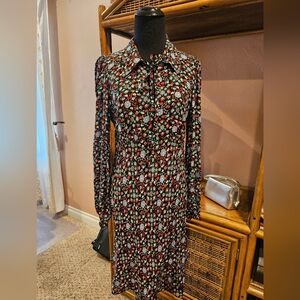 Boden Floral Mini Dress